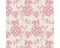 Paris Pink Floral White Cotton Fabric by The Yard | By the Yard | Sewing and Crafting | 44 inches wide